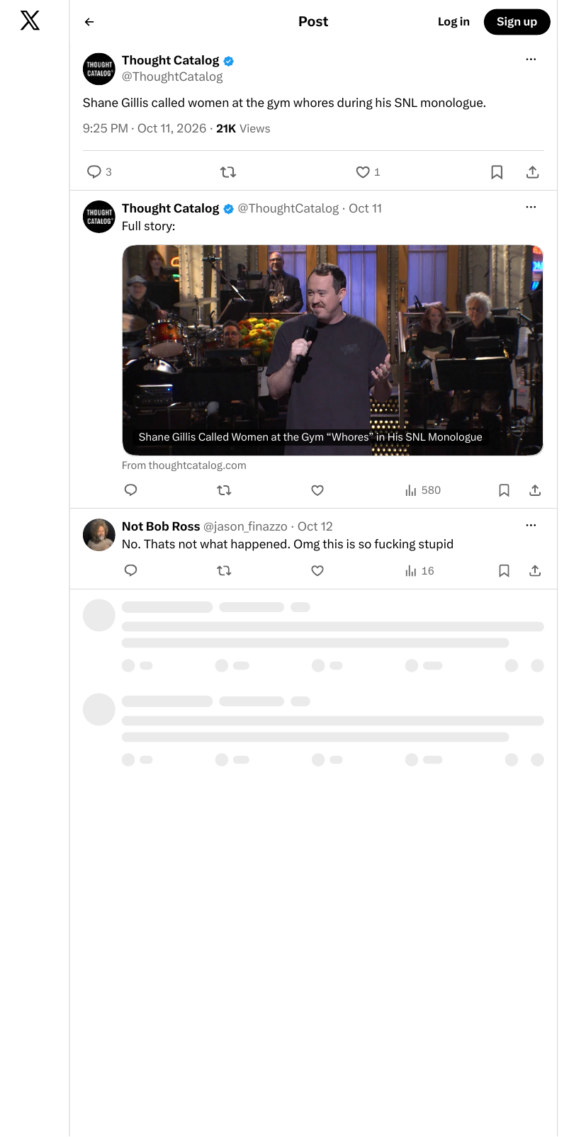 Screenshot of post by @ThoughtCatalog