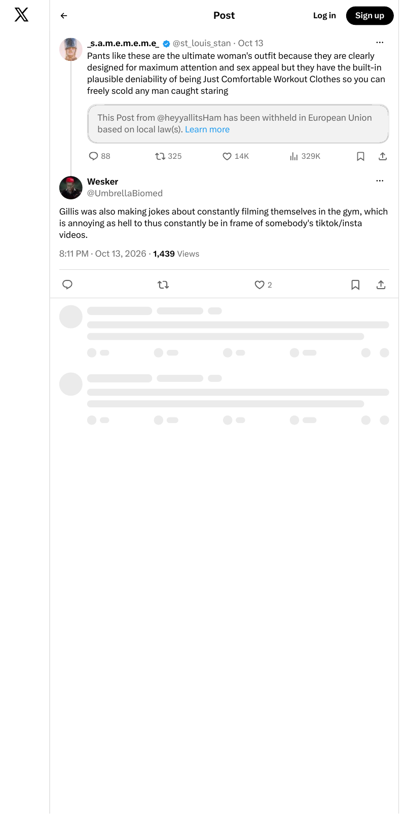 Screenshot of post by @UmbrellaBiomed